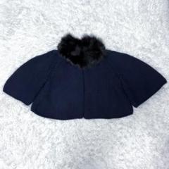 未使用PRADAケープコートネイビー 「定価」240000円