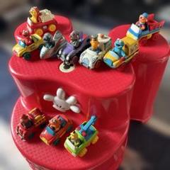 セサミストリート　ミニカー10台