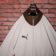プーマ PUMA トラックジャケット レトロ ヒットユニオン Y2K ベージュ プーマ PUMA トラックジャケット レトロ ヒットユニオン Y2K