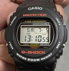 CASIO G-SHOCK DW-5700C モジュール 901 豆球 オレンジ