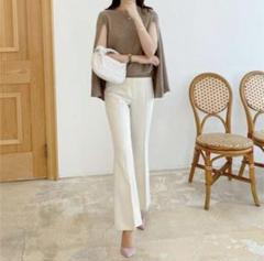 【eneu】slit point flare pants eneu】slit point flare pants - メルカリ