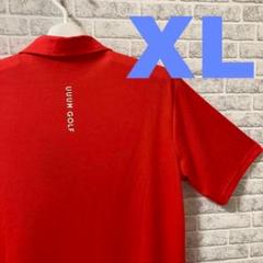 UUUM GOLF ウームゴルフ ドライ ポロシャツ XL マーカー付き