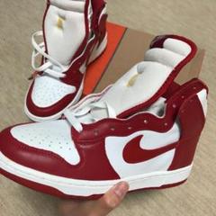 NIKE dunk high varsity red セントジョンズ 大学