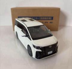 新型ヴェルファイア ミニカー カラーサンプル プラチナホワイト