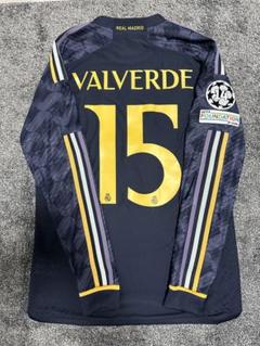 Real Madrid オーセンティック長袖　バルベルデ　S 2025年最新】バルベルデ ユニフォーム 長袖の人気アイテム