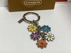 ★限定品！COACH コーチ キーホルダー 花柄 フラワー コーチ COACH キーホルダー レディース キーリング バッグ