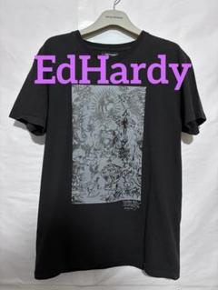 Ed Hardy タトゥーアート プリントTシャツ M