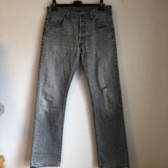 LEVIS リーバイス　先染め？ブラックデニム34/32のサムネイル