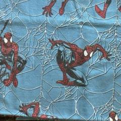 Used スパイダーマン プリント 綿生地