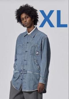 【新品未開】GU ジーユー UNDERCOVER チュニックシャツ XS ブルー GU公式 | チュニックシャツ UNDERCOVER