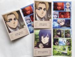 進撃の巨人　一番くじ　地ならし　￼F賞 メモリアルカード　アルミン&ミカサ