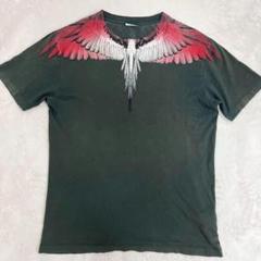 MARCERO BURLON マルセルブロン Tシャツ フェザー柄