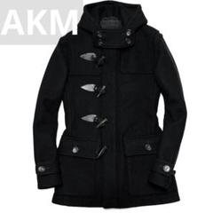 【美品】AKM DOUBLE MELTON DUFFLE COAT M size 定価13.7万 AKM DOUBLE MELTON DUFFLE コート M 黒 - メルカリ