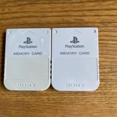 【G2268】PS PS1 プレステ1用 メモリーカード/ソニー純正/日本製