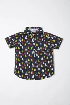 【60%OFF】子供服100 Tappet ヨットプリントシャツ