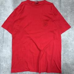 マルボロ カントリー 90s USA製 ポケット T 企業T Tシャツ 赤