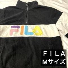 Fila レディース フリース クォータージップ プルオーバー FILA