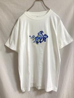 kite fukui カイトフクイ kaito fukui 刺繍　tシャツM 白