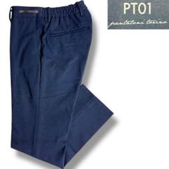 J6031 美品 PT01 トラベラーストレッチクリースシャーリングパンツ 44 J6031 美品 PT01 トラベラーストレッチクリースシャーリング