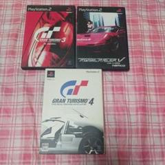 PS2 グランツーリスモ 3 4 限定版 リッジレーサーV ３本 プレステ2