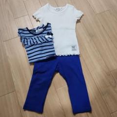3枚セット Noeil aime Bebe トップスとワンピース Size80