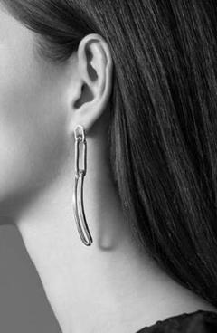 branc iris フープピアス（約5.5cm） blanc iris/ブランイリス flare pierce(SV) | ピアス | シルバー