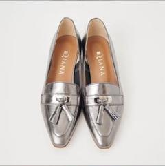 【未使用】 DIANA シルバーグリッターラメ ローファー　25㎝ グリッター厚底ローファー(502298461) | アルテミス by ダイアナ