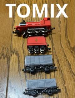 トミックス製ジェームズ+貨車2両セット トミックス製ジェームズ+貨車2両セット - メルカリ
