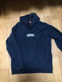 Supreme bandana box logo pullover navy