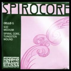 中古　ラーセンLARSEN & スピロコアSPIROCORE チェロ弦4本セット Amazon.co.jp: SPIROCORE スピロコア チェロ弦セット : 楽器