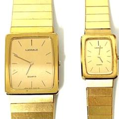 希少❣️SEIKO LASSALE ブラウンオーバル型時計