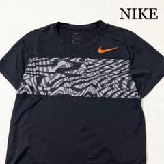 NIKE ナイキ 切替デザイン トレーニングシャツ ポリエステル Tシャツ