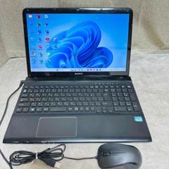 S78 SonyVaioノートパソコンi5高速SSDサクサクWindows11