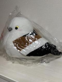 【くびかしげ】ふわぽわシマエナガ超BIGぬいぐるみ