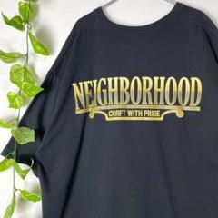 24年夏モデル 未使用級 NEIGHBORHOOD 半袖Tシャツ 黒金 XL