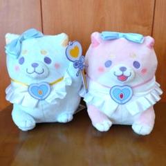 クリエイターズ　忠犬もちしば✕ペパーミント　ぬいぐるみブルー　ピンク