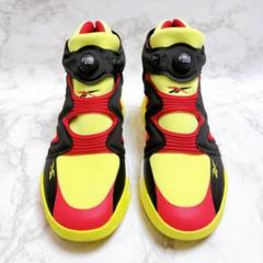 美品 リーボック ポンプフューリー ゾーン アシッドイエロー 27 Reebok