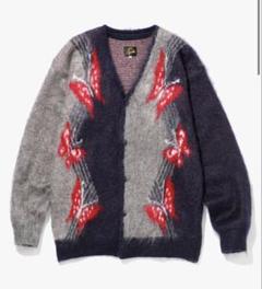 22aw ニードルス モヘアカーディガン ネイビー サイズXL NEEDLES〉 MOHAIR CARDIGAN2022年秋冬ラインナップ | NEPENTHES