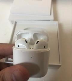 AirPods 第二世代 ワイヤレス充電対応モデル 即日配送