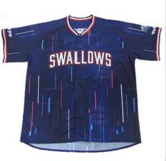 【新品　未使用】SWALLOWS ユニフォーム ネイビーのサムネイル