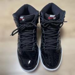 NIKE ナイキ SB ZOOM DUNK HIGH ブラック　25㎝のサムネイル