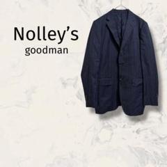 Nolley’s MEN テーラードジャケット ストライプ フォーマル 大きめ