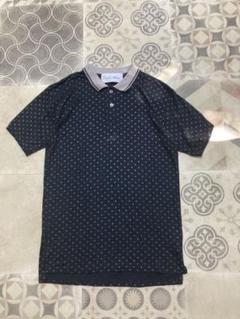 TAISHI NOBUKUNI★黒ドットポロシャツ