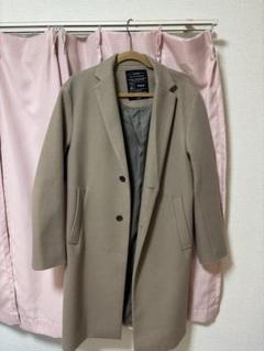 美品】RAGEBLUE ベージュ チェスターコート M - メルカリ