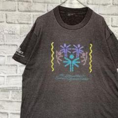 USA製90sヴィンテージTシャツ！シングルステッチ　ブラウン半袖古着L725