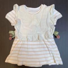 No.84【美品】ママラク　ベビー　ワンピース　オールインワン　80