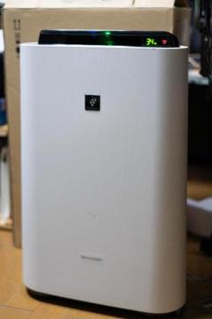 シャープ 加湿空気清浄機 プラズマクラスター搭載 ホワイト KC-E50-W