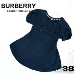 未使用　タグ付き　訳あり　バーバリーブルーレーベル　ミニワンピース　レース バーバリーブルーレーベル BURBERRY BLUE LABEL ワンピース ミニ