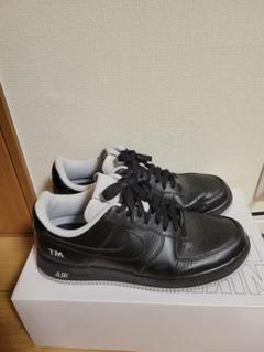 AIRFORCE1 エアフォース1 レザー ブラック& ホワイトのサムネイル