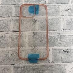 iPhone13proケースクリアケースピンクスマホ透明カバーシンプル可愛い
